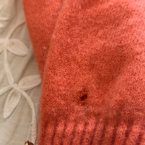 Orange Cashmere Sweater - Picture 11 of 16